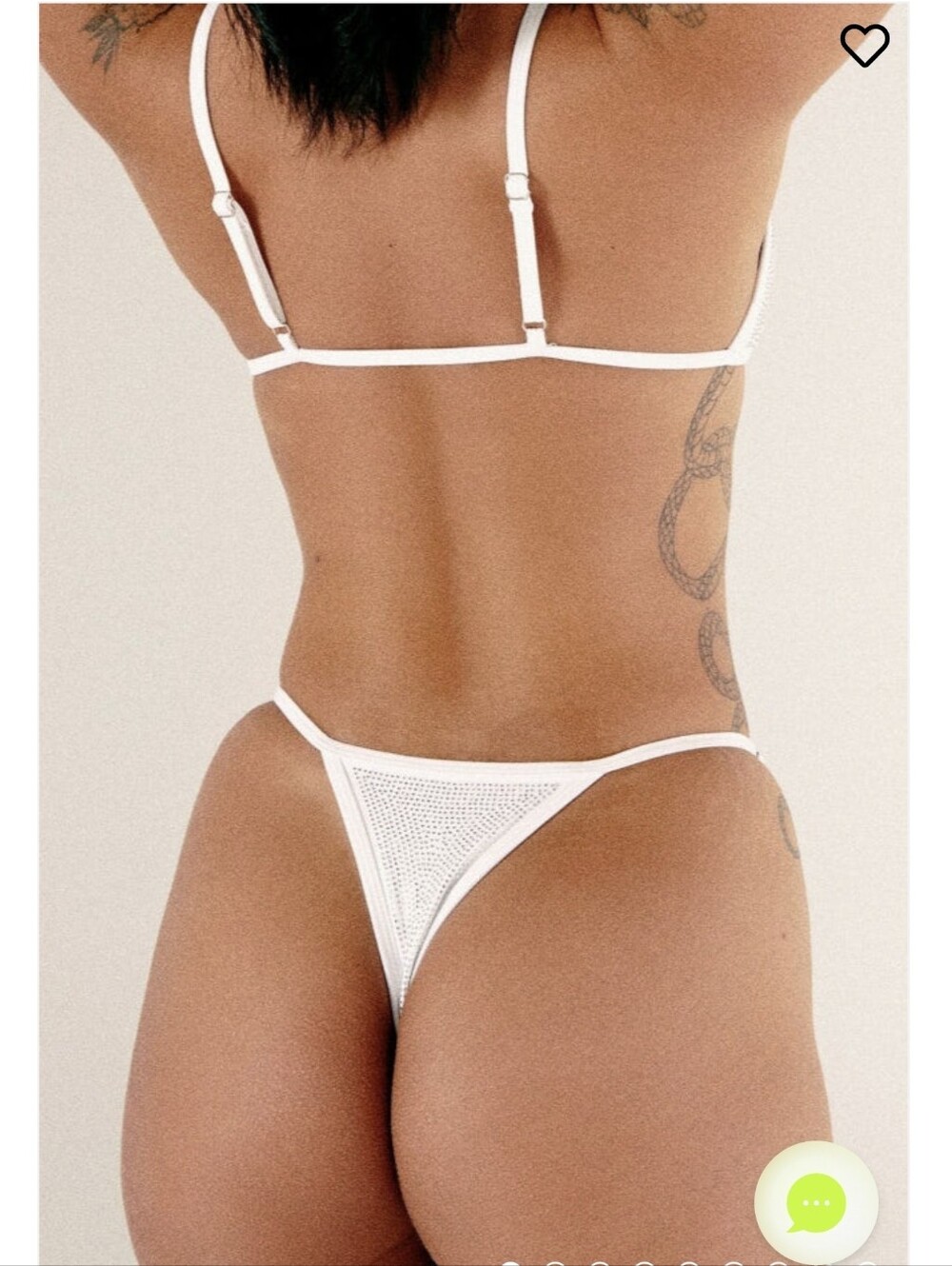 White & Thong - Women Intimates New Never use